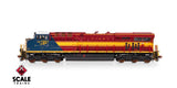 ScaleTrains SXT41621 Rivet Counter HO Scale GE ES44AH, CSX/Heritage/Nashville, Chattanooga & St Louis/NC&StL #1851 DCC & Sound HO Scale