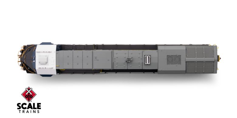 ScaleTrains SXT41623 Rivet Counter HO Scale GE ES44AH, CSX/Heritage/Clinchfield/CRR #1902 DCC & Sound HO Scale