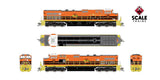 Scaletrains SXT41675 Rivet Counter GE DASH 9-44CW, Alabama & Gulf Coast/Black Replacement HVAC #4406 - DCC & Sound N Scale