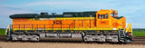 Scaletrains SXT41721 Rivet Counter GE DASH 9-44CW, Kansas City Southern/ex-BNSF Heritage II Patched/Exhaust Burn Marks #4420 - DCC & Sound N Scale