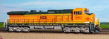 Scaletrains SXT41725 Rivet Counter GE DASH 9-44CW, Kansas City Southern/ex-BNSF Heritage II Patched/Faded Yellow Replacement HVAC #4441 - DCC & Sound N Scale