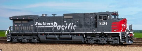 Scaletrains SXT41729 Rivet Counter GE DASH 9-44CW, Southern Pacific/As Delivered/Red Cab Window Grabs #8115 - DCC & Sound N Scale