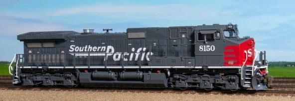 Scaletrains SXT41731 Rivet Counter GE DASH 9-44CW, Southern Pacific/As Delivered/Gray Cab Window Grabs #8150 - DCC & Sound N Scale