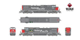 Scaletrains SXT41733 Rivet Counter GE DASH 9-44CW, Southern Pacific/Chicago & NorthWestern Replacement HVAC #8132 - DCC & Sound N Scale