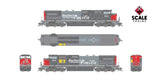 Scaletrains SXT41737 Rivet Counter GE DASH 9-44CW, Southern Pacific/Union Pacific Replacement HVAC/Replacement Engine Cab #8184 - DCC & Sound N Scale