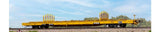 Scaletrains SXT41745 BSC F68BH Finger Rack Flatcar, TTX/Yellow Full Repaint/1991 Speed Logo #80407 HO Scale