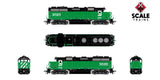 Scaletrains SXT41885 EMD GP40 Phase IIa3, BN Burlington Northern #3020 - ESU v5.0 DCC & Sound HO Scale