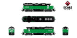 Scaletrains SXT41885 EMD GP40 Phase IIa3, BN Burlington Northern #3020 - ESU v5.0 DCC & Sound HO Scale