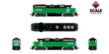 Scaletrains SXT41885 EMD GP40 Phase IIa3, BN Burlington Northern #3020 - ESU v5.0 DCC & Sound HO Scale