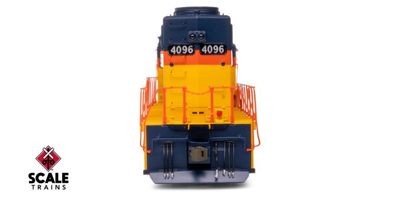 Scaletrains SXT41905 EMD GP40 GP40 Phase III, Chessie System/C&O #4096 - ESU v5.0 DCC & Sound HO Scale