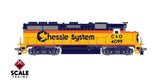 Scaletrains SXT41905 EMD GP40 GP40 Phase III, Chessie System/C&O #4096 - ESU v5.0 DCC & Sound HO Scale