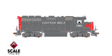 Scaletrains SXT41913 EMD GP40 Phase Ia3, Cotton Belt/Bloody Nose/As Rebuilt #7962 - ESU v5.0 DCC & Sound HO Scale