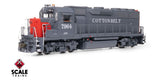 Scaletrains SXT41917 EMD GP40 Phase Ia3, Cotton Belt/Bloody Nose/Lobotomized/Stratolite Beacon #7964 - ESU v5.0 DCC & Sound HO Scale
