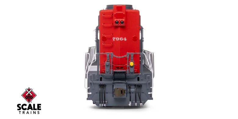 Scaletrains SXT41917 EMD GP40 Phase Ia3, Cotton Belt/Bloody Nose/Lobotomized/Stratolite Beacon #7964 - ESU v5.0 DCC & Sound HO Scale