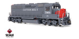 Scaletrains SXT41917 EMD GP40 Phase Ia3, Cotton Belt/Bloody Nose/Lobotomized/Stratolite Beacon #7964 - ESU v5.0 DCC & Sound HO Scale