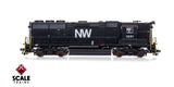 Scaletrains SXT41921 EMD GP40 Phase Ia3, Norfolk & Western/High Hood #1331 - ESU v5.0 DCC & Sound HO Scale