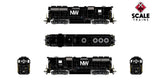 Scaletrains SXT41921 EMD GP40 Phase Ia3, Norfolk & Western/High Hood #1331 - ESU v5.0 DCC & Sound HO Scale