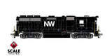 Scaletrains SXT41921 EMD GP40 Phase Ia3, Norfolk & Western/High Hood #1331 - ESU v5.0 DCC & Sound HO Scale