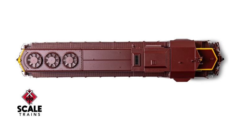 Scaletrains SXT41939 EMD GP40 Phase Ia3, Rock Island/Maroon & Yellow/Mismatched Long Hood Lettering #359 - ESU v5.0 DCC & Sound HO Scale
