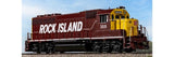 Scaletrains SXT41939 EMD GP40 Phase Ia3, Rock Island/Maroon & Yellow/Mismatched Long Hood Lettering #359 - ESU v5.0 DCC & Sound HO Scale