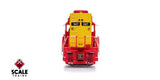 Scaletrains SXT41943 EMD GP40 Phase Ia3, Rock Island/Red & Yellow #353 - ESU v5.0 DCC & Sound HO Scale
