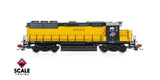 Scaletrains SXT41947 EMD GP40 Phase Ia, Chicago & NorthWestern/OY Scheme/C&NW Scheme #5504 - DCC & Sound N Scale