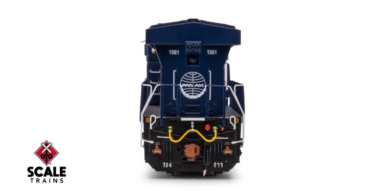 ScaleTrains SXT42065 Rivet Counter HO Scale GE ES44AH, CSX/Heritage/Pan Am/PAR #1981 DCC & Sound HO Scale