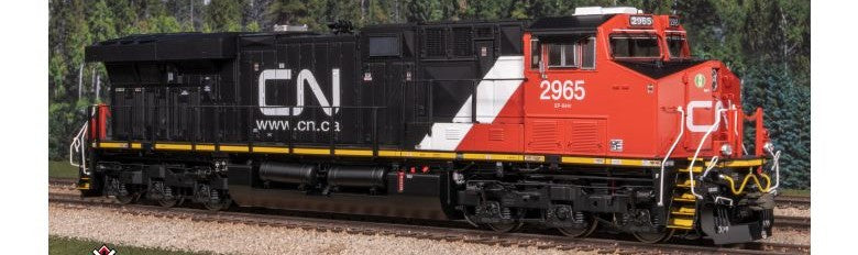 ScaleTrains SXT42098 Rivet Counter HO Scale GE ES44AC, Canadian National #2972 DCC & Sound HO Scale
