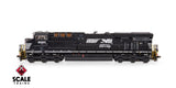 ScaleTrains SXT42102 Rivet Counter HO Scale GE ES44AC, Norfolk Southern/Horsehead/PTC #8093 DCC & Sound HO Scale