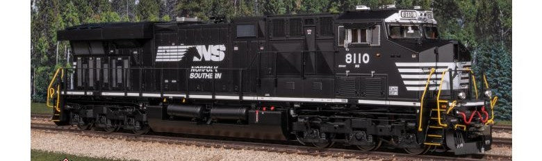 ScaleTrains SXT42104 Rivet Counter HO Scale GE ES44AC, Norfolk Southern/Horsehead/PTC #8110 DCC & Sound HO Scale