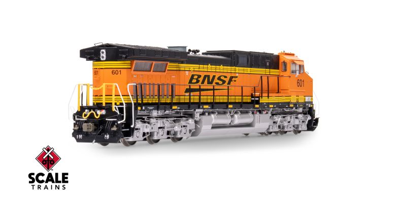 ScaleTrains SXT42238 Rivet Counter AC44C4M, BNSF/Heritage III/PTC #601 DCC & Sound HO Scale