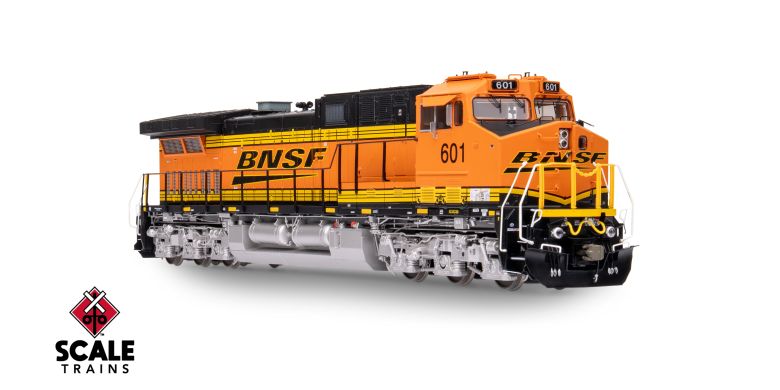 ScaleTrains SXT42238 Rivet Counter AC44C4M, BNSF/Heritage III/PTC #601 DCC & Sound HO Scale
