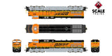 ScaleTrains SXT42238 Rivet Counter AC44C4M, BNSF/Heritage III/PTC #601 DCC & Sound HO Scale