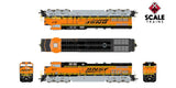 ScaleTrains SXT42238 Rivet Counter AC44C4M, BNSF/Heritage III/PTC #601 DCC & Sound HO Scale