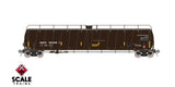 Scaletrains SXT42413 ARI 33K Gallon Spiral Jacketed Tank Car, General American Transportation/LPG/Early/GATX #35486 HO Scale