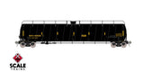 Scaletrains SXT42419 ARI 33K Gallon Spiral Jacketed Tank Car, GE Rail Services/Yellow Lettering/LPG/Early/NATX #400259 HO Scale