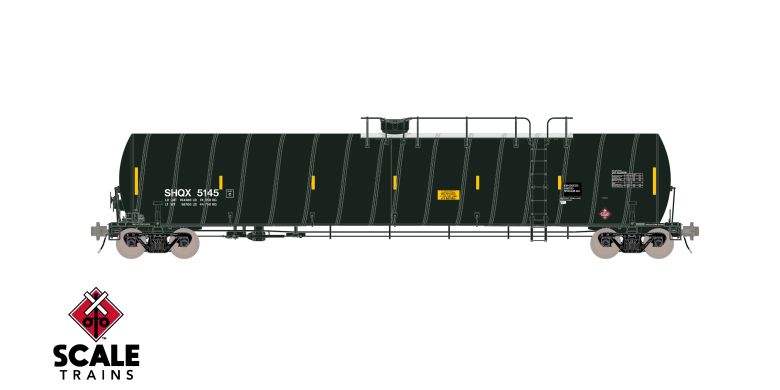 Scaletrains SXT42453 ARI 33K Gallon Spiral Jacketed Tank Car, American Railcar Industries/Repaint/LPG/Intermediate/SHQX #5152 HO Scale