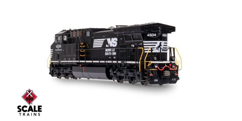 ScaleTrains SXT42476 Rivet Counter Wabtec AC44C6M, Norfolk Southern/Horsehead/Sinewave #4751 DCC & Sound HO Scale