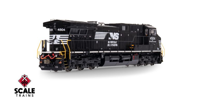 ScaleTrains SXT42476 Rivet Counter Wabtec AC44C6M, Norfolk Southern/Horsehead/Sinewave #4751 DCC & Sound HO Scale