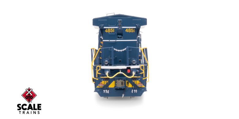 ScaleTrains SXT42482 Rivet Counter Wabtec AC44C6M, Norfolk Southern/Heritage/Tennessee, Alabama & Georgia/NS #4851 DCC & Sound HO Scale