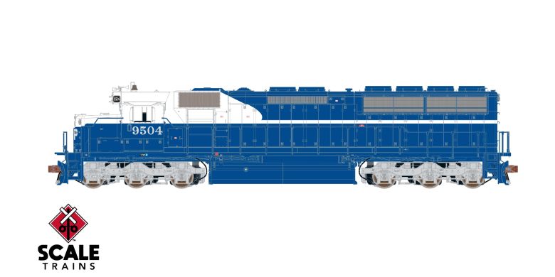 ScaleTrains SXT70099 EMD SD45X, SP Southern Pacific Ex-EMD Patch #9503 ESU LokSound DCC & Sound MUSEUM QUALITY HO Scale