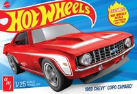 AMT 1497 1969 Chevy Camaro COPO Hot Wheels Kit 1:25 Scale
