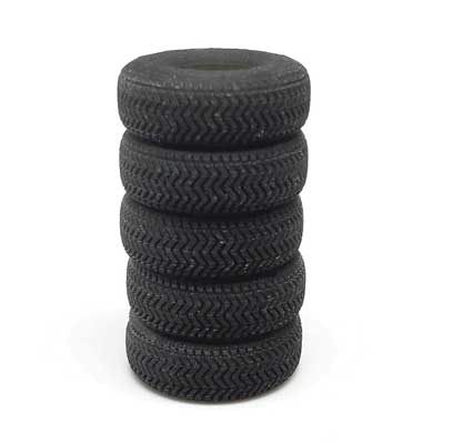All Scale Minatures 870972 Tire Stacks -- Unpainted 3D Printed Parts p ...