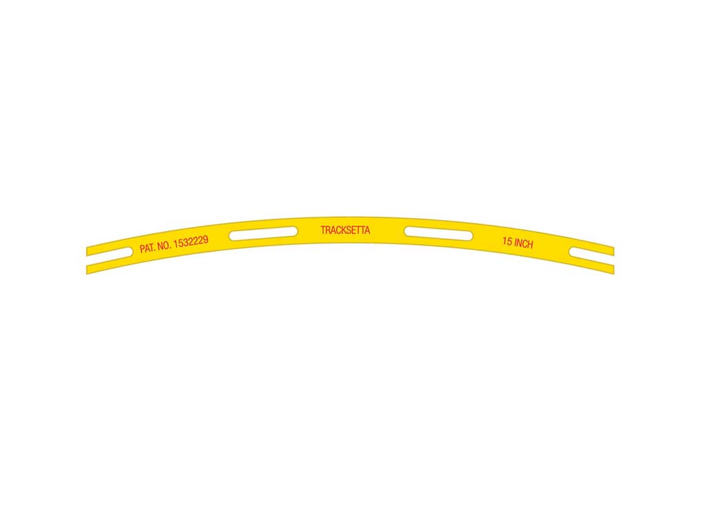 Image for 552-NT15 Tracksetta 381mm 15" Rad