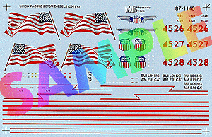 Image for 460-871145 UP SD70M Dsl Bldg America