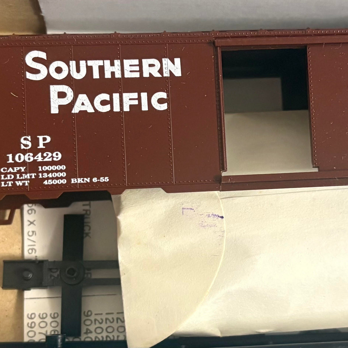 Bev-Bel 1923 40' Open-Top Quad Hopper SP Southern Pacific #106429 HO S ...