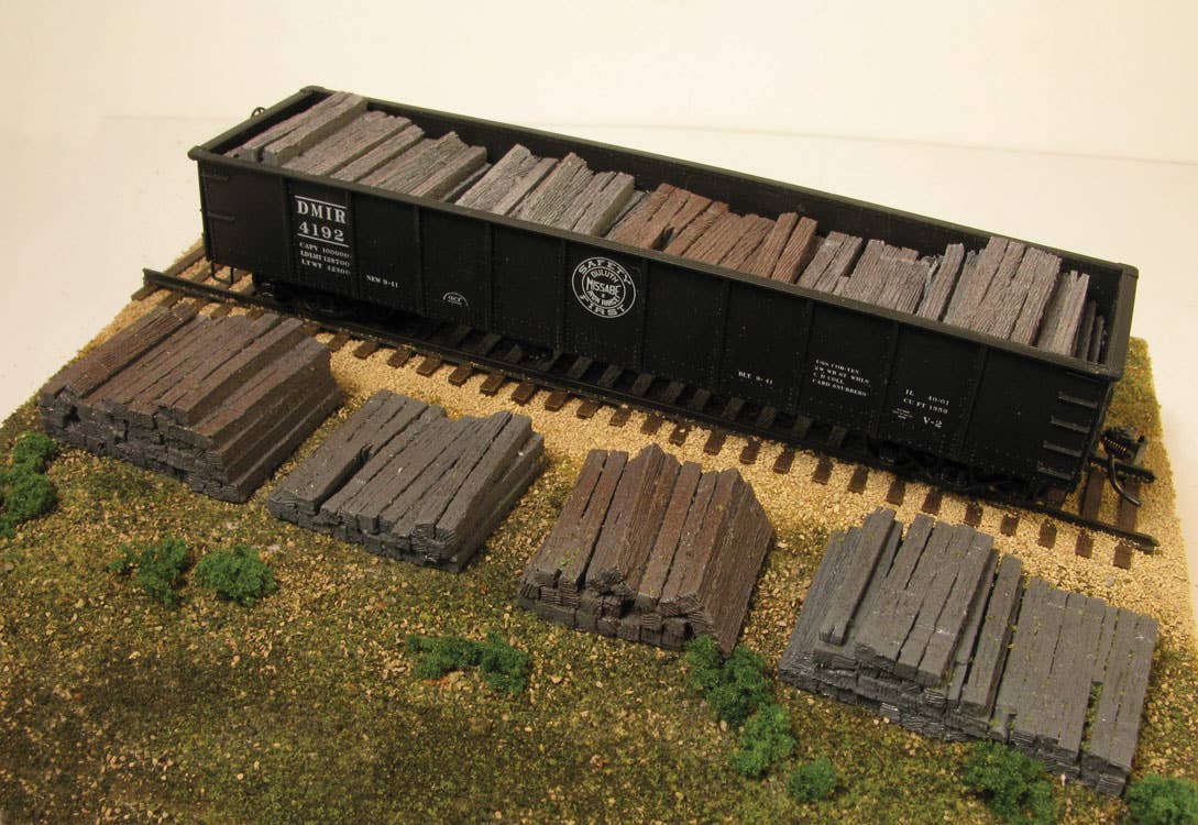 Image for 493-2108 Used Wood Rlrd Tie Stacks