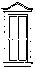 Image for 300-5220 Wndw Dbl-Pointd 33x88" 8/