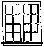 Image for 300-5222 Wndw Dbl 16-Pn 59x64" 4/