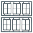 Image for 293-8095 Wndw DH 1/1 2-Unit 6/